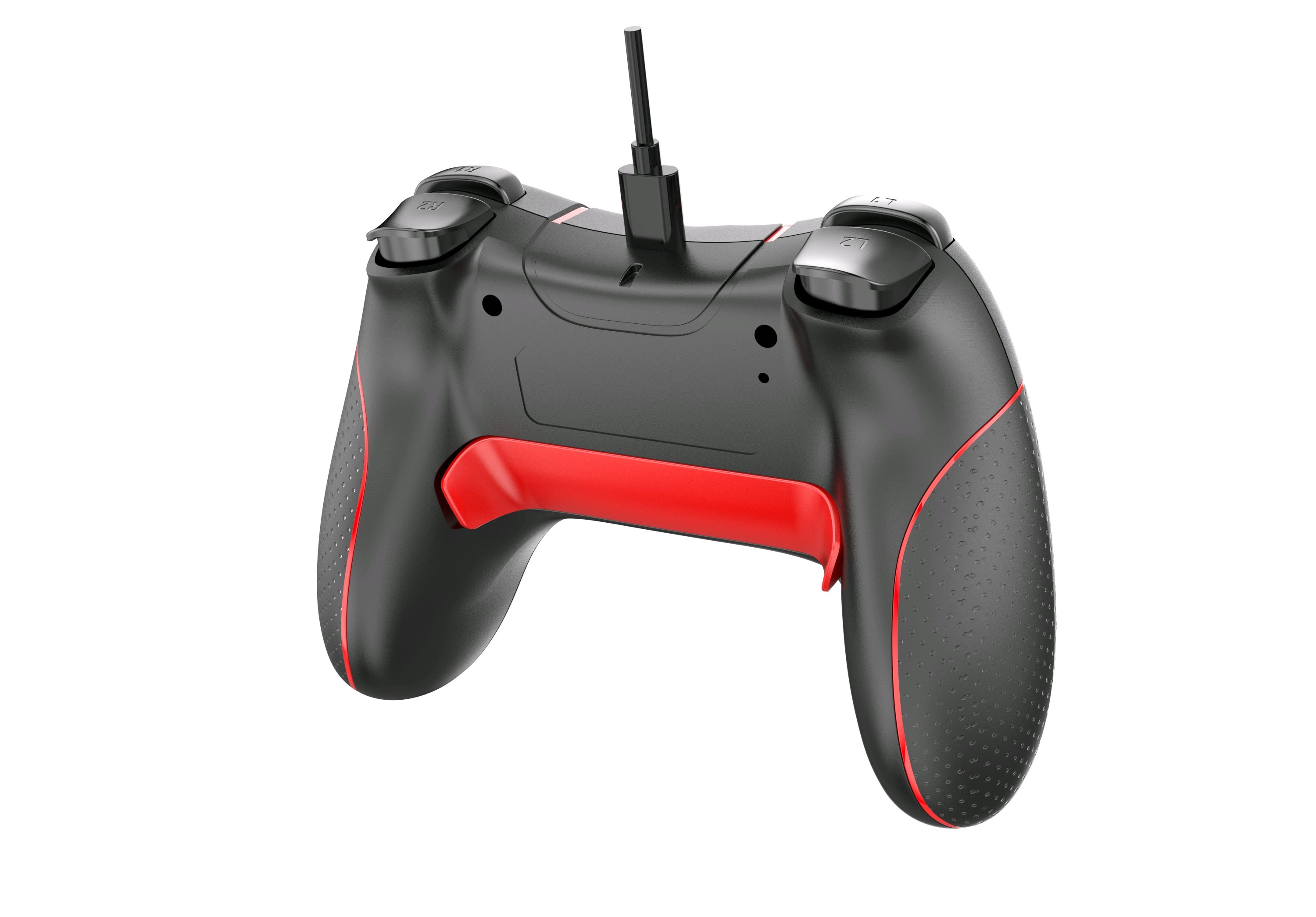 Obrázek Gamepad C-TECH Theon pro PC/PS3, 2 programovatelná makro tlačítka, 2x analog, X-input, vibrační, 1,8