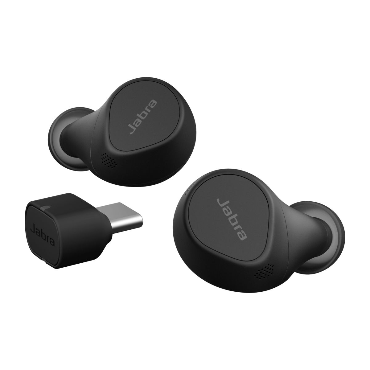 Obrázek Jabra Evolve2 Buds/Stereo/ANC/USB-C/BT/Bezdrát/MS/Černá