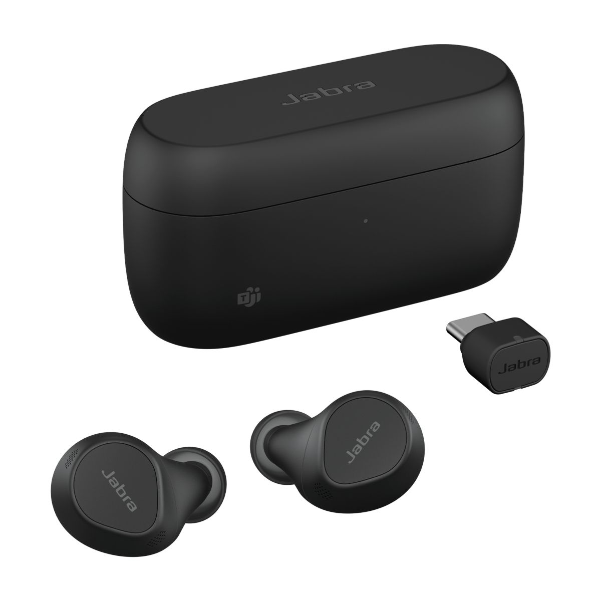 Obrázek Jabra Evolve2 Buds/Stereo/ANC/USB-C/BT/Bezdrát/MS/Černá