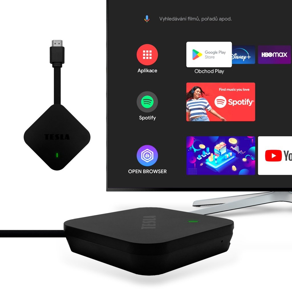 Obrázek TESLA MediaBox XA300 mul. přehrávač s Android TV