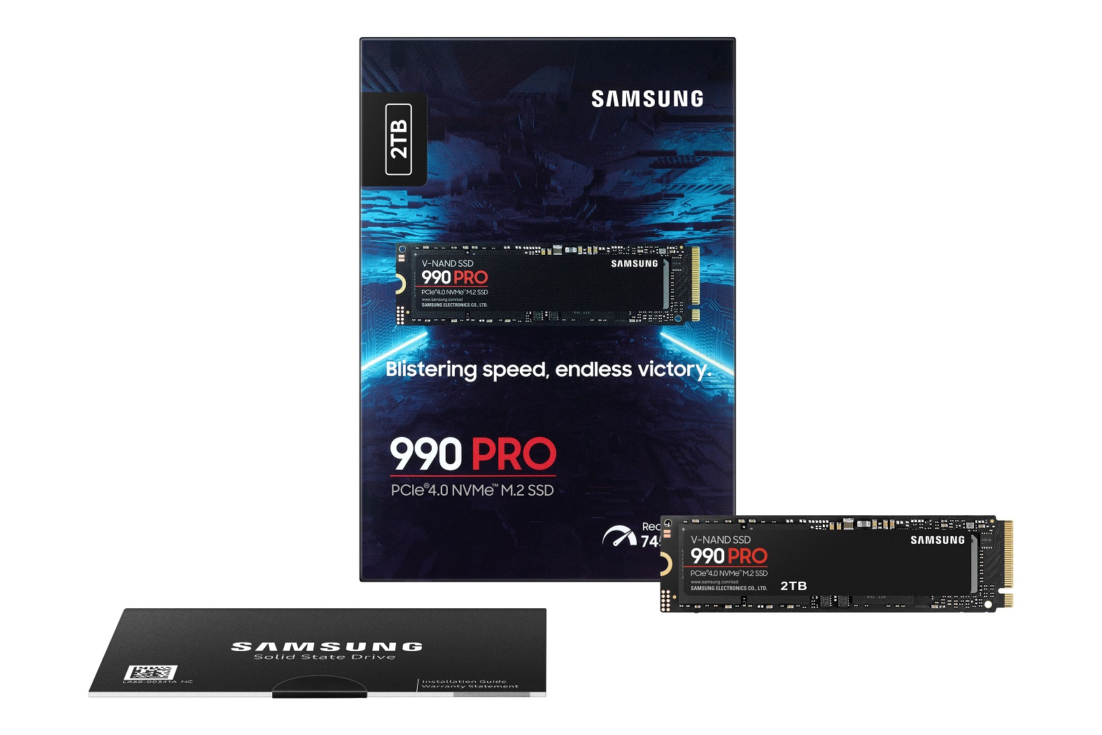 Obrázek Samsung 990 PRO/2TB/SSD/M.2 NVMe/Černá/5R