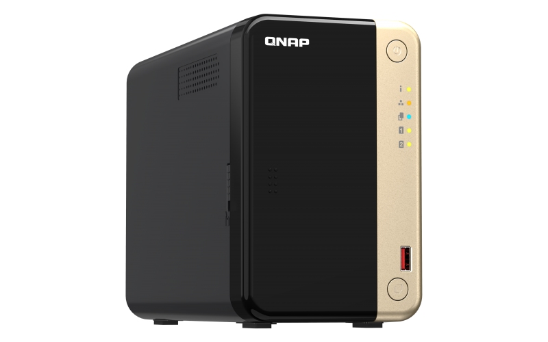 Obrázek QNAP TS-264-8G (4core 2,9GHz, 8GB RAM, 2x SATA, 2x M.2 NVMe, 1x PCIe, 2x 2,5GbE, 1x HDMI 4K, 4x USB)