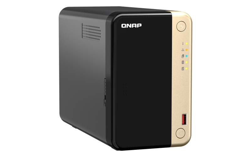 Obrázek QNAP TS-264-8G (4core 2,9GHz, 8GB RAM, 2x SATA, 2x M.2 NVMe, 1x PCIe, 2x 2,5GbE, 1x HDMI 4K, 4x USB)