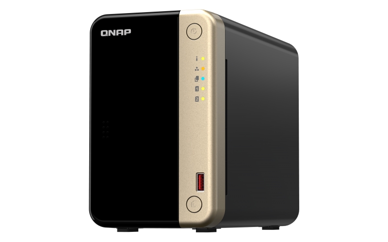 Obrázek QNAP TS-264-8G (4core 2,9GHz, 8GB RAM, 2x SATA, 2x M.2 NVMe, 1x PCIe, 2x 2,5GbE, 1x HDMI 4K, 4x USB)