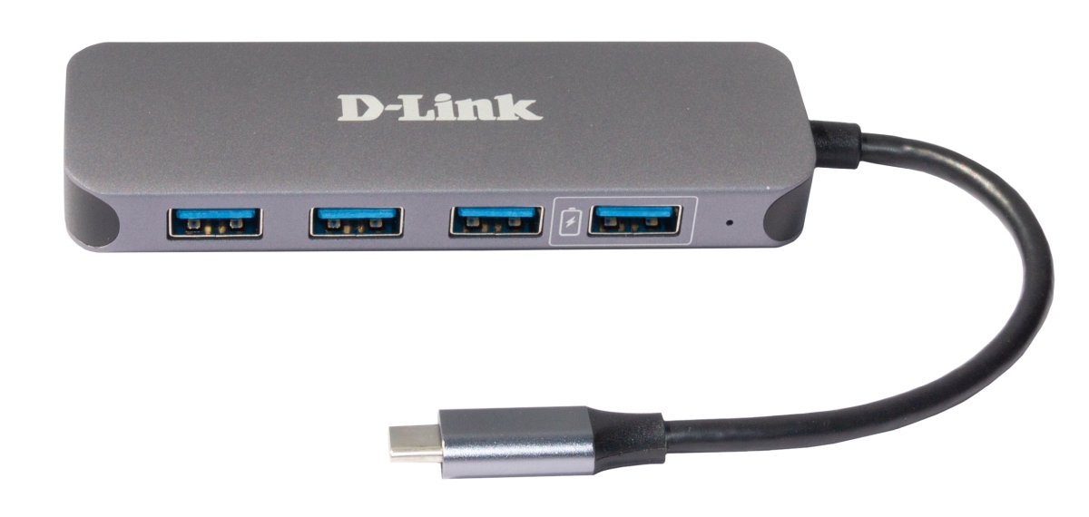 Obrázek D-Link USB-C to 4-Port USB 3.0 Hub with Power Delivery