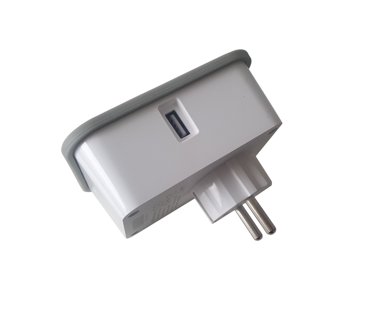 Obrázek iGET HOME Power 2 USB  - WiFi chytrá zásuvka 230V + 2x USB, samostatná, měření spotřeby, 3680W