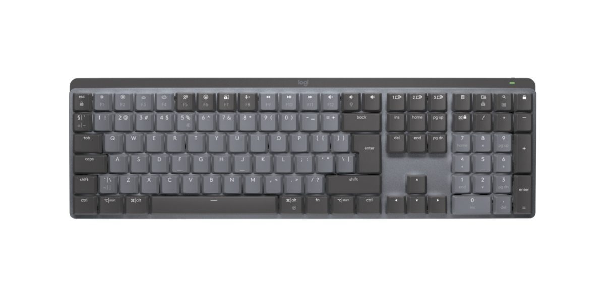 Obrázek Logitech MX Mechanical/Bezdrátová Bluetooth/US layout/Černá