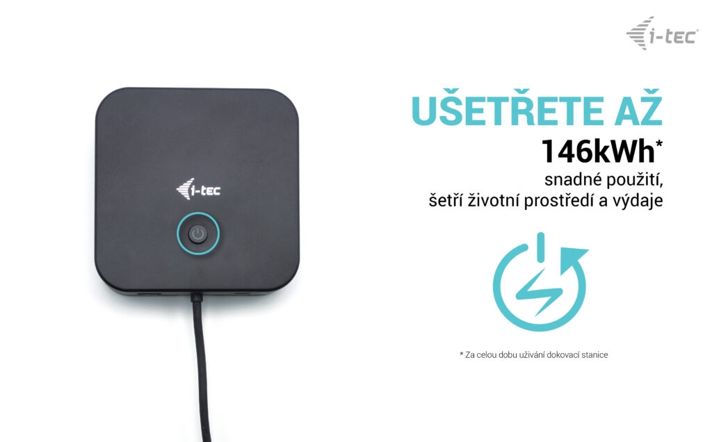 Obrázek i-tec USB-C HDMI + Dual DP Docking Station, Power Delivery 100W + zdroj 112W