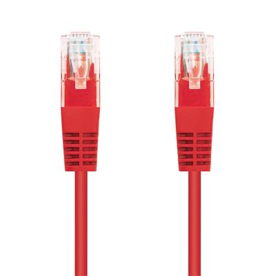 Obrázek Kabel C-TECH patchcord Cat5e, UTP, červený, 0,25m