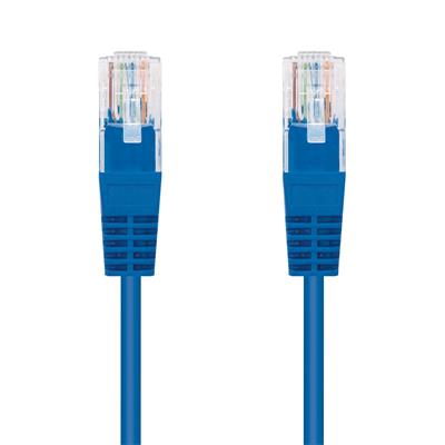 Obrázek Kabel C-TECH patchcord Cat5e, UTP, modrý, 0,5m