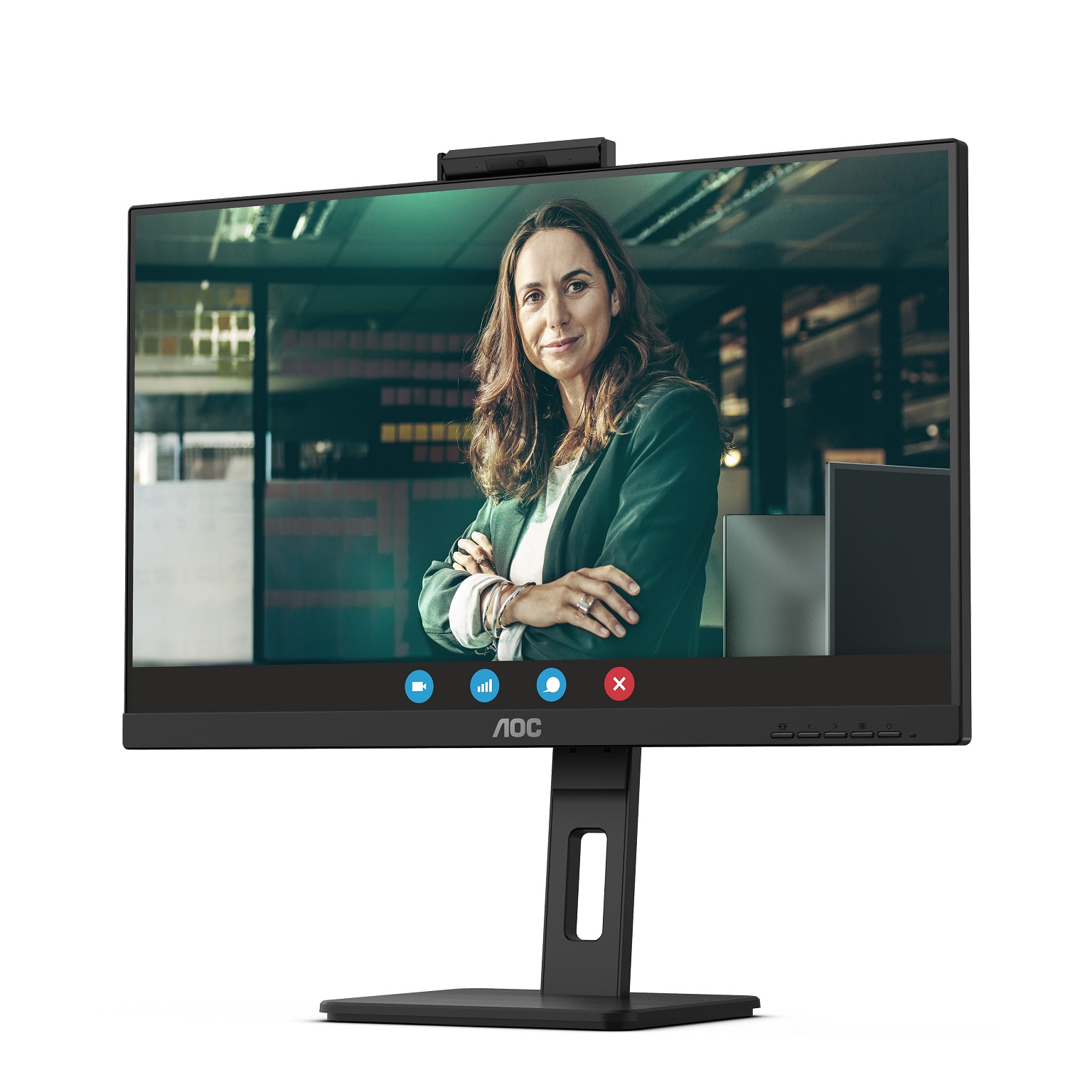 Obrázek AOC/24P3CW/23,8"/IPS/FHD/75Hz/4ms/Black/3R