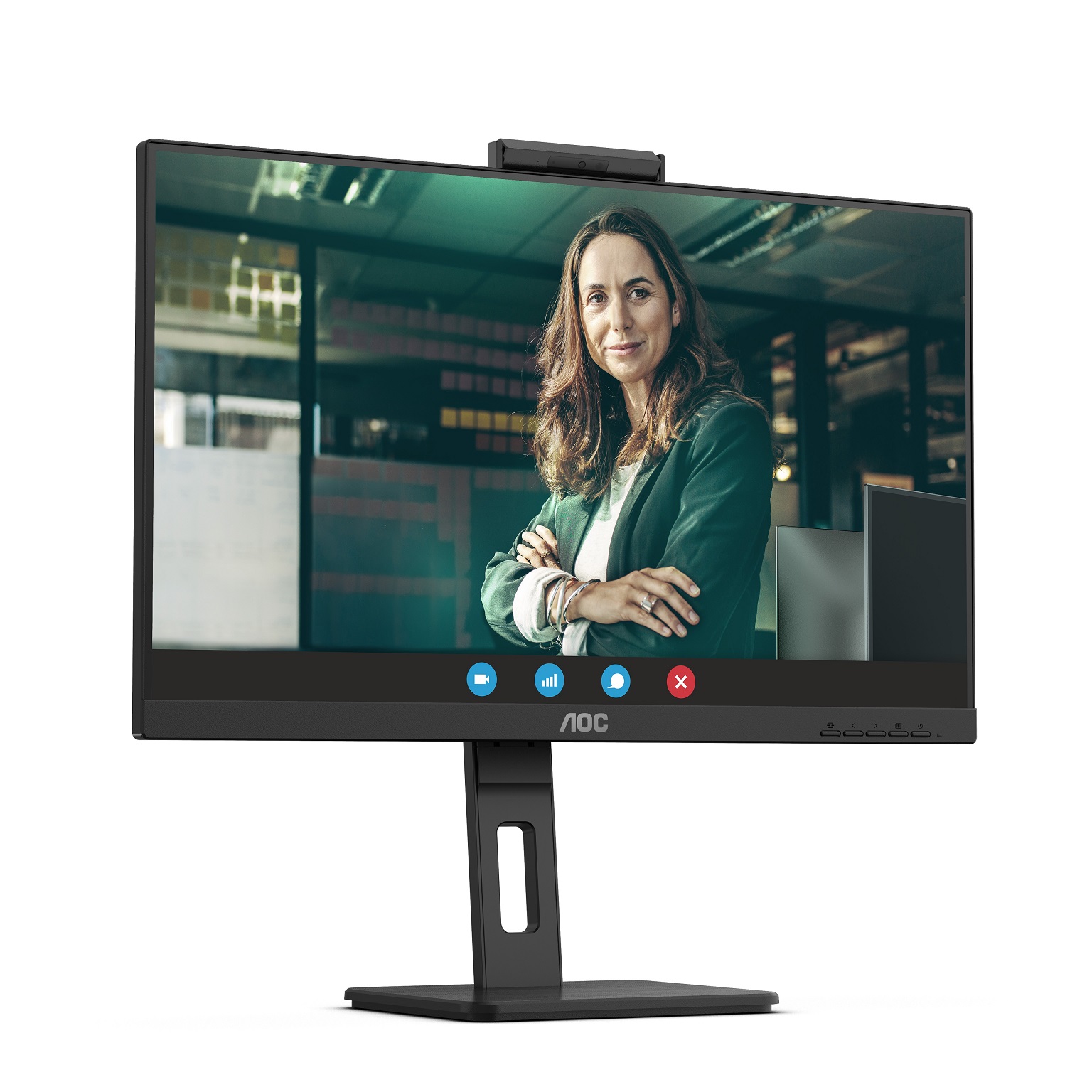 Obrázek AOC/24P3CW/23,8"/IPS/FHD/75Hz/4ms/Black/3R