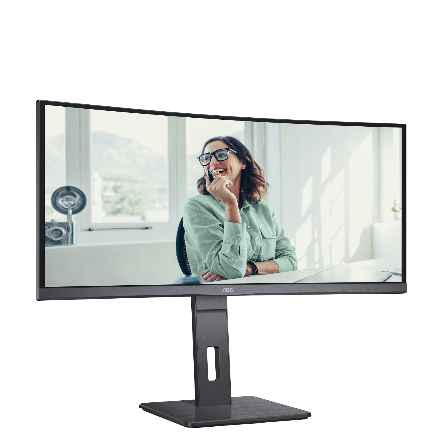 Obrázek AOC/CU34P3CV/34"/VA/3440x1440/100Hz/4ms/Black/3R