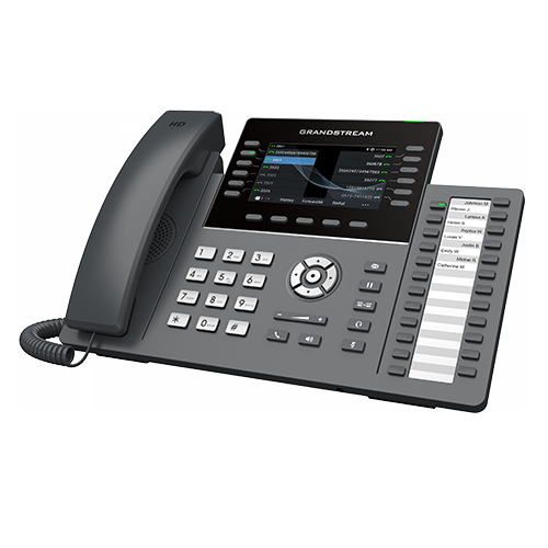 Obrázek Grandstream GRP2636 SIP telefon, 4.3" TFT bar. displej, 6SIP účtů, 24 pr. tl. , 2x1Gb, WiFi, BT