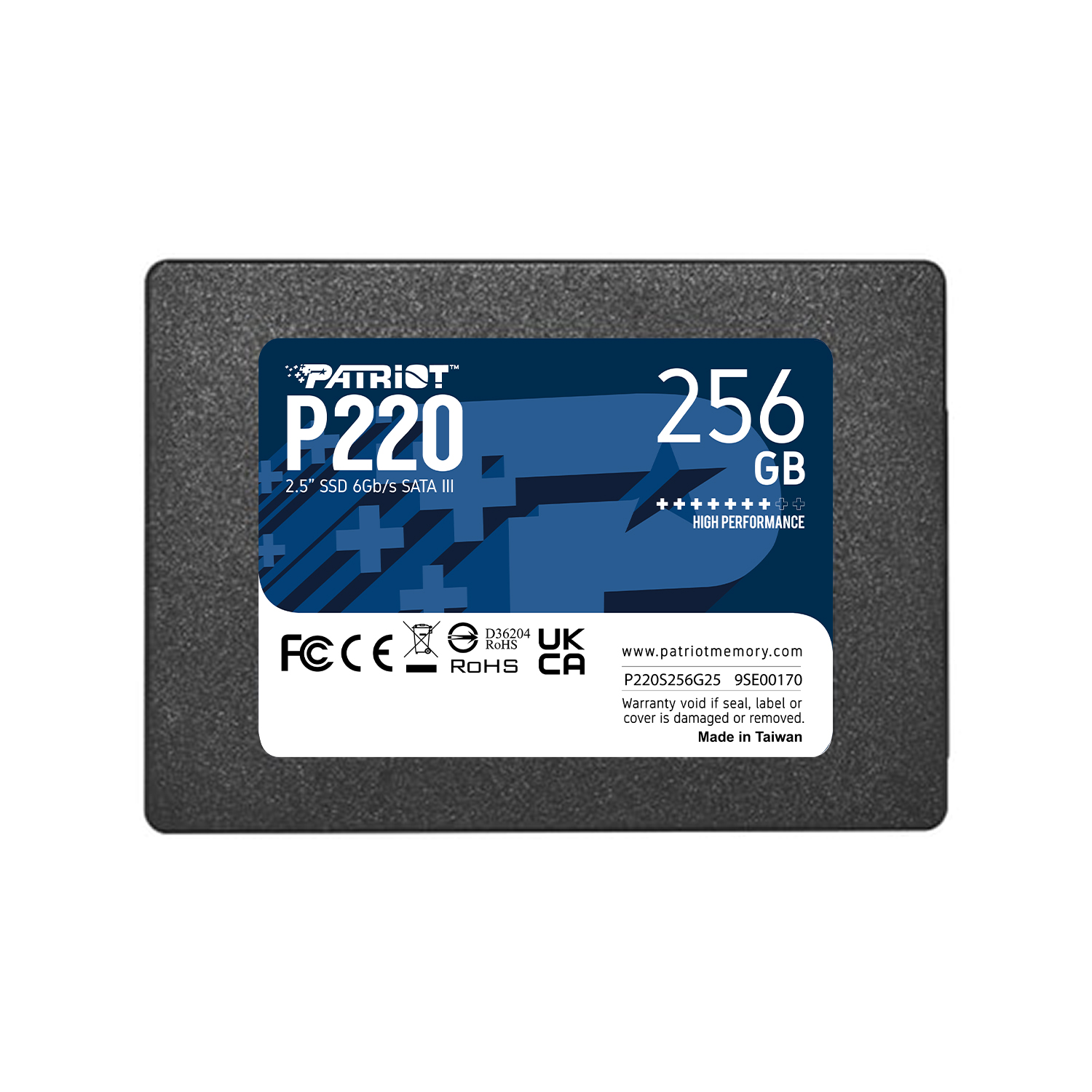 Obrázek PATRIOT P220/256GB/SSD/2.5"/SATA/3R