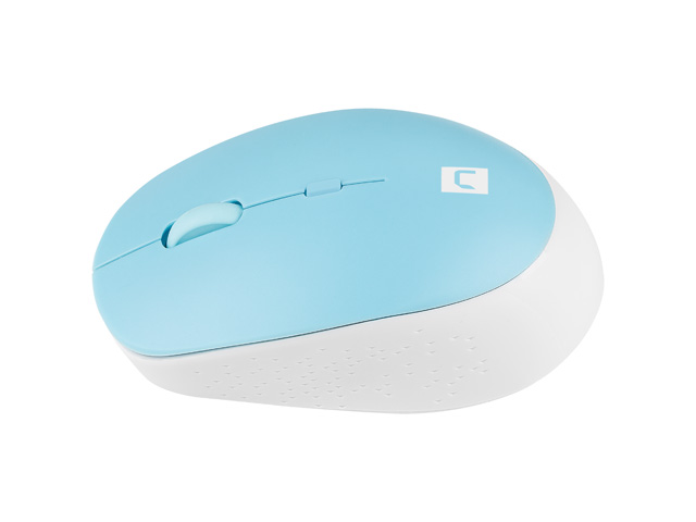 Obrázek Natec optická myš HARRIER 2/1600 DPI/Kancelářská/Optická/Bezdrátová Bluetooth/Světle modrá