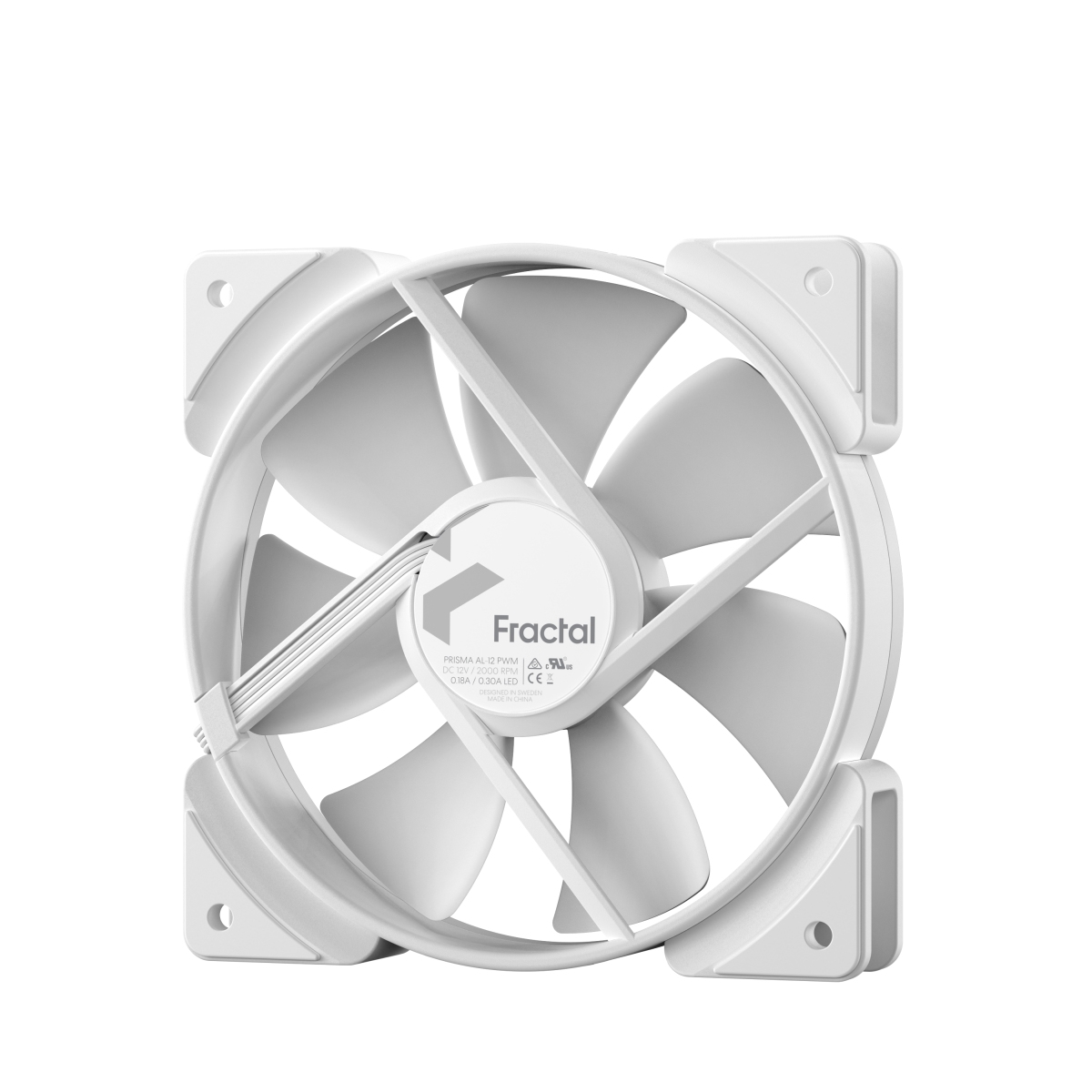 Obrázek Fractal Design Prisma AL-12 ARGB PWM White