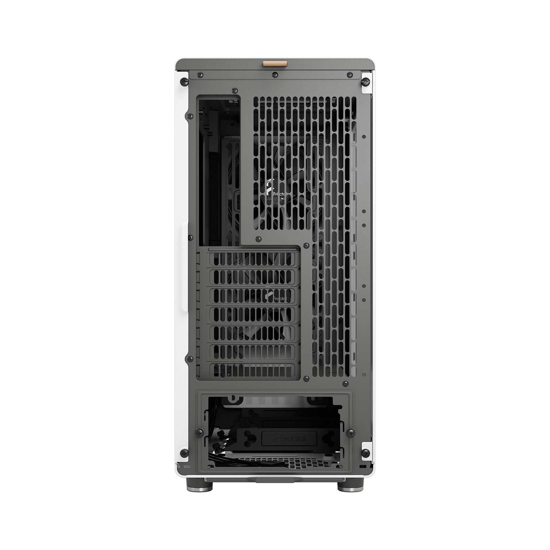 Obrázek Fractal Design North Chalk White TG Clear Tint/Midi Tower/Transpar./Bílá