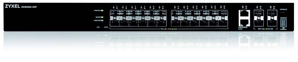 ZYXEL XGS2220-30F, 30port, 1Y Nebula FlexPro