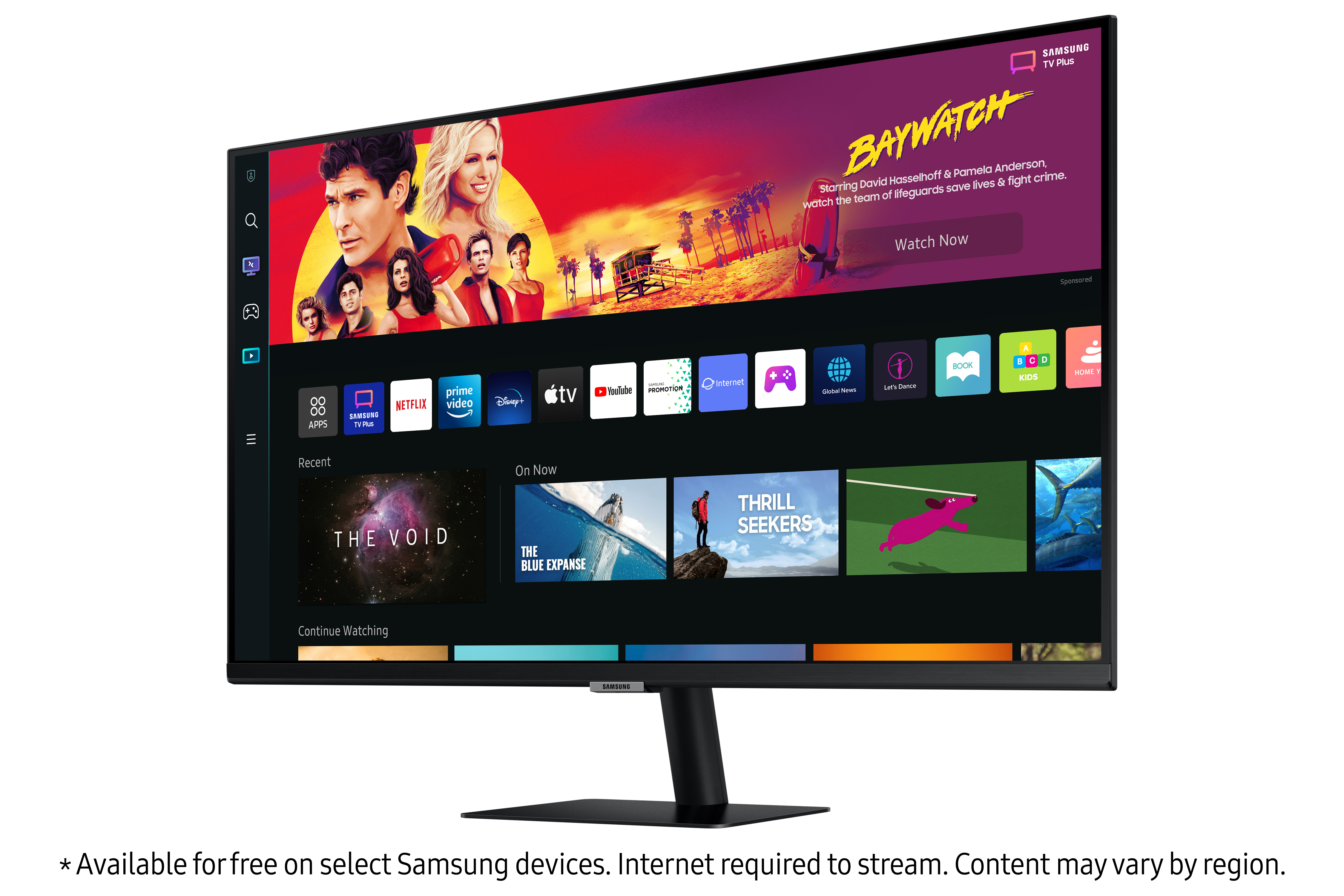 Obrázek Samsung Smart Monitor/M7/32"/VA/4K UHD/60Hz/4ms/Black/2R