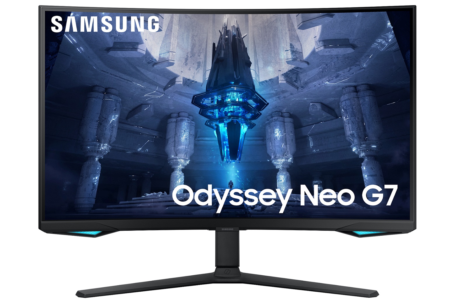 Obrázek Samsung Odyssey G7 Neo/G75NB/32"/VA/4K UHD/165Hz/1ms/Black/2R