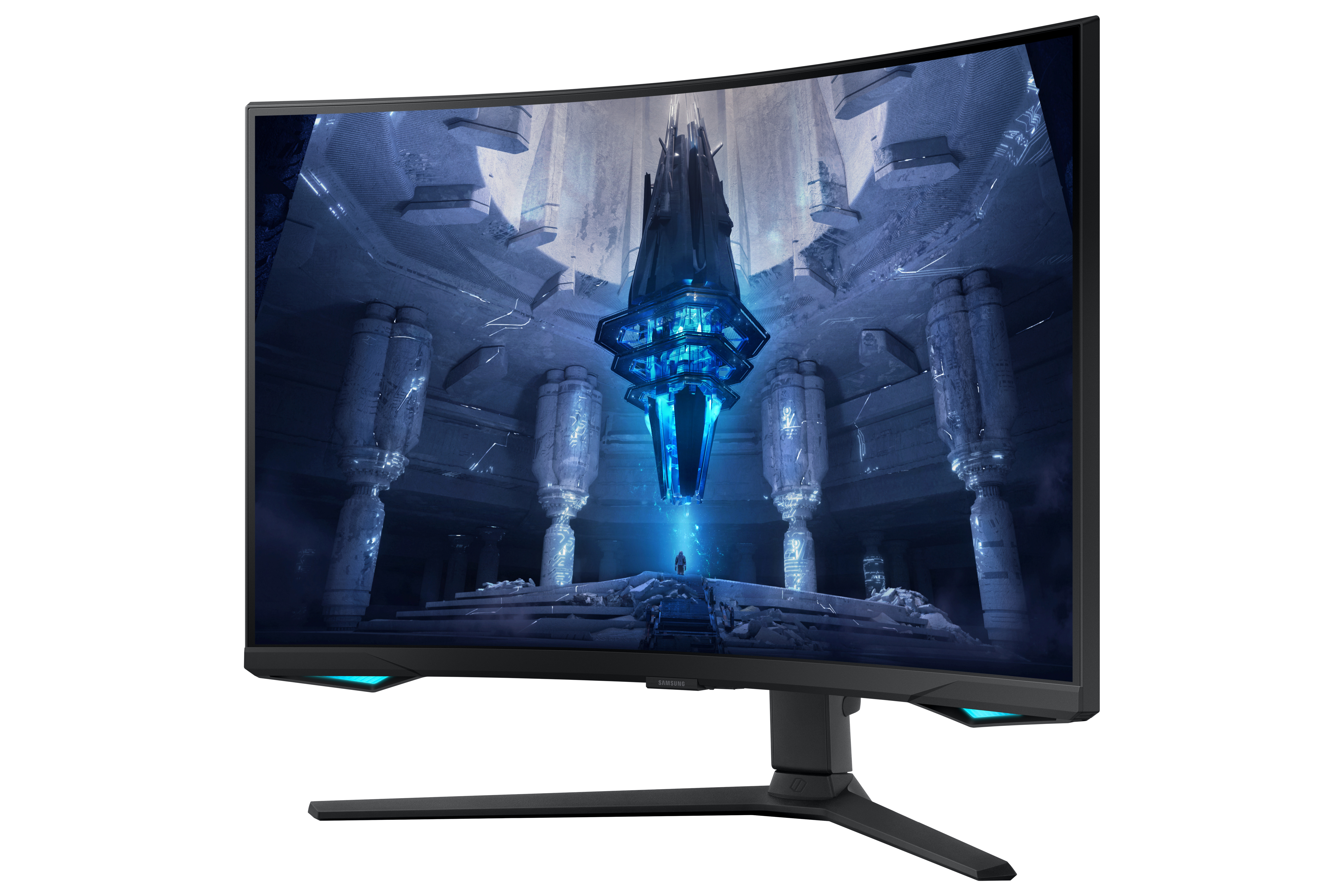 Obrázek Samsung Odyssey G7 Neo/G75NB/32"/VA/4K UHD/165Hz/1ms/Black/2R