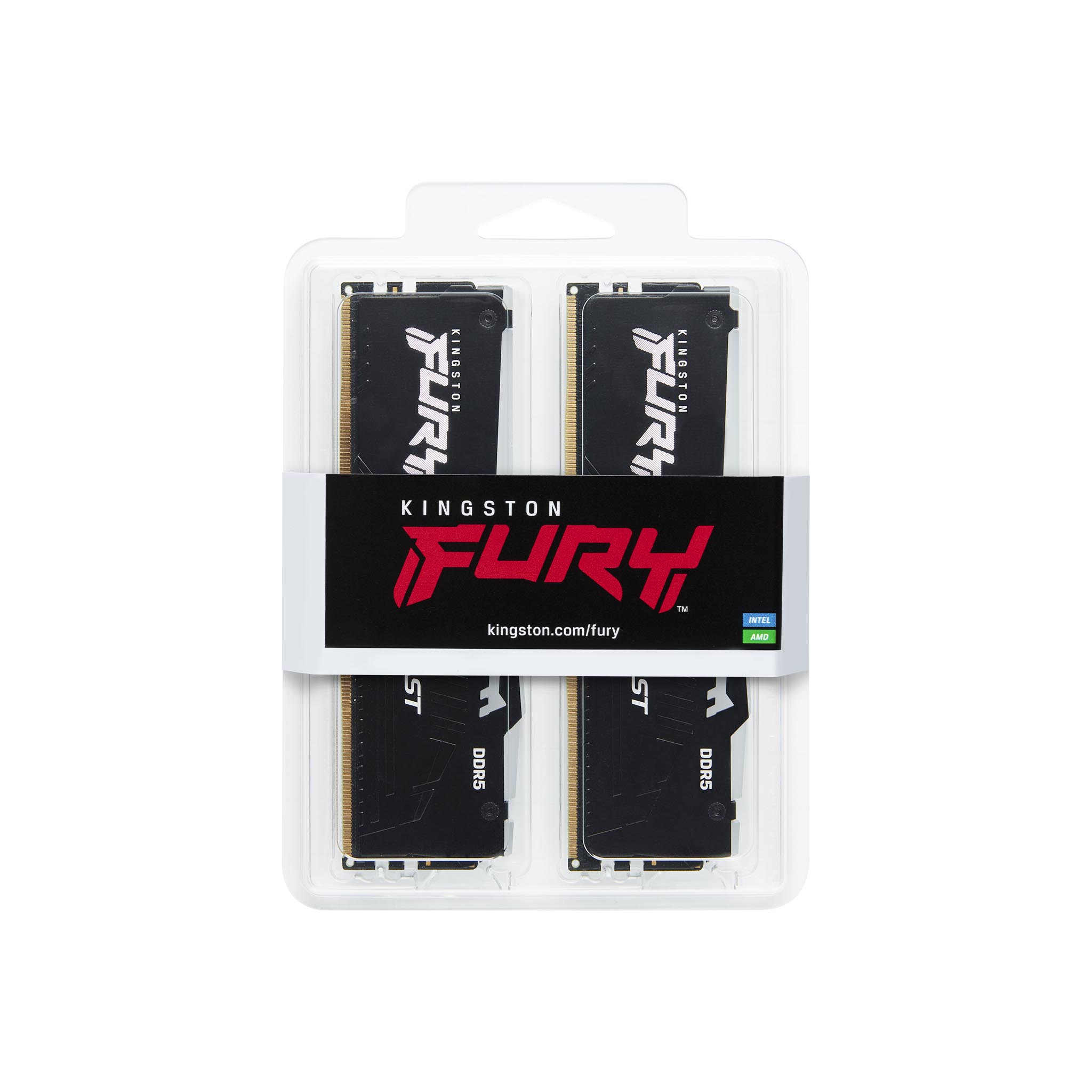 Obrázek Kingston FURY Beast EXPO/DDR5/64GB/6000MHz/CL36/2x32GB/RGB/Black