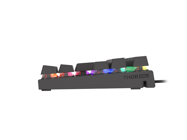 Obrázek Genesis herní mechanická klávesnice THOR 303/TKL/RGB/Outemu Red/Drátová USB/CZ/SK layout/Černá