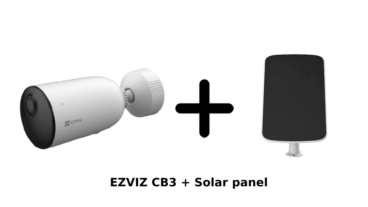 Obrázek EZVIZ CB3 + Solar panel