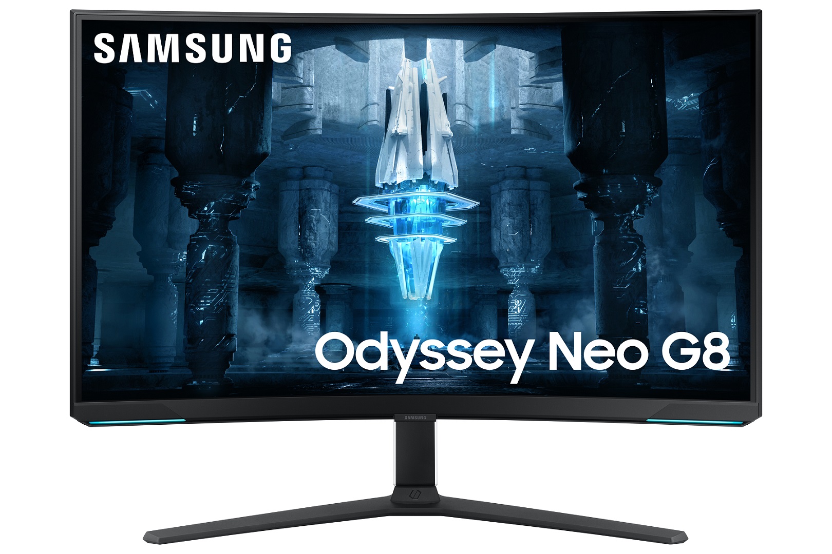 Obrázek Samsung Odyssey G8 Neo/G85NB/32"/VA/4K UHD/240Hz/1ms/Blck-White/2R