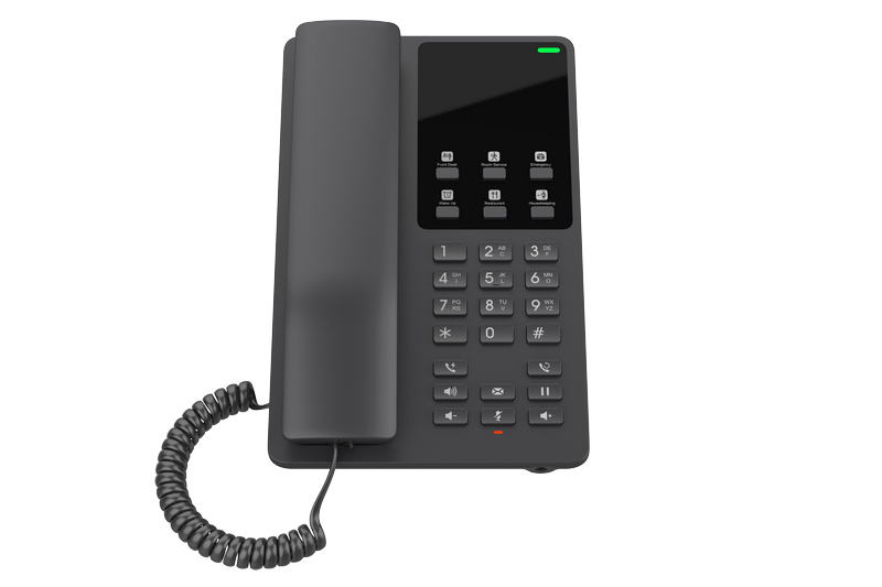 Obrázek Grandstream GHP621W SIP WiFi hotelový telefon černý