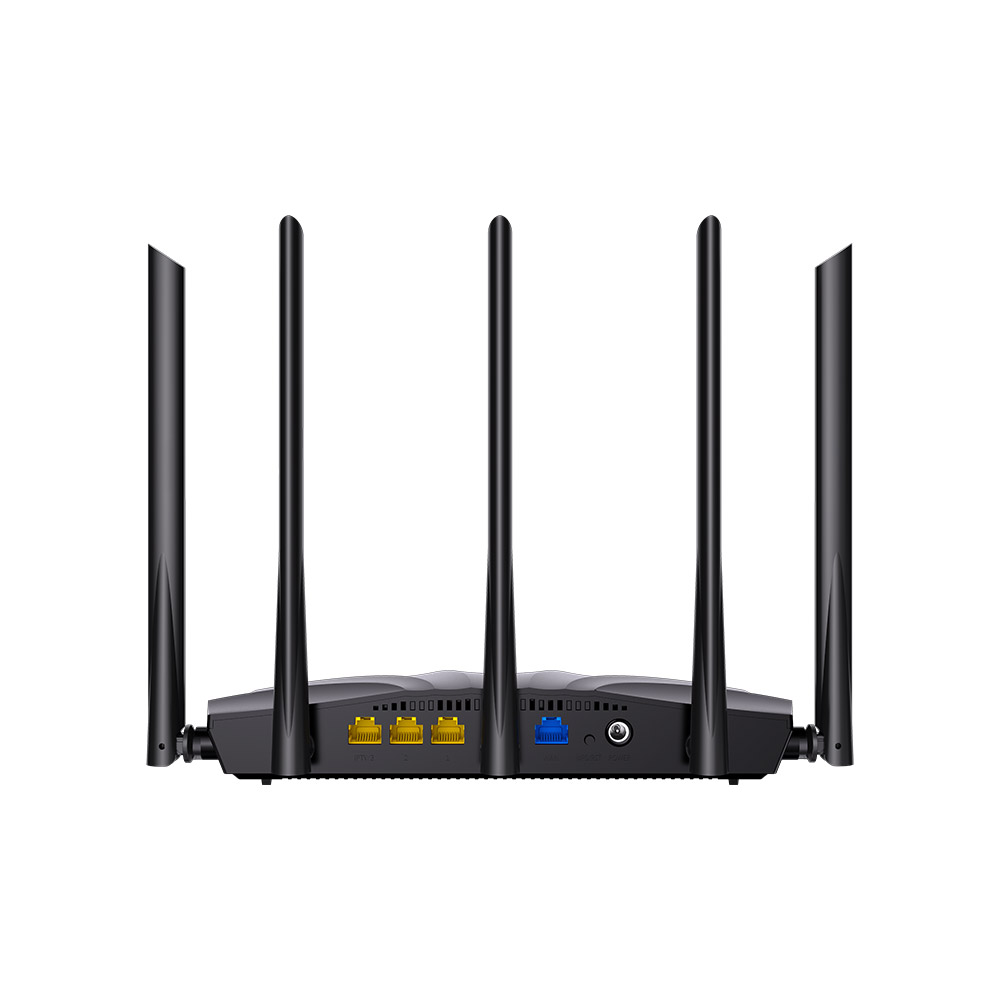 Obrázek Tenda TX2 Pro AX1500 WiFi6 Router, 1x GWAN, 3x GLAN, IPv6, 5x 6dBi anténa, WPA3, CZ App