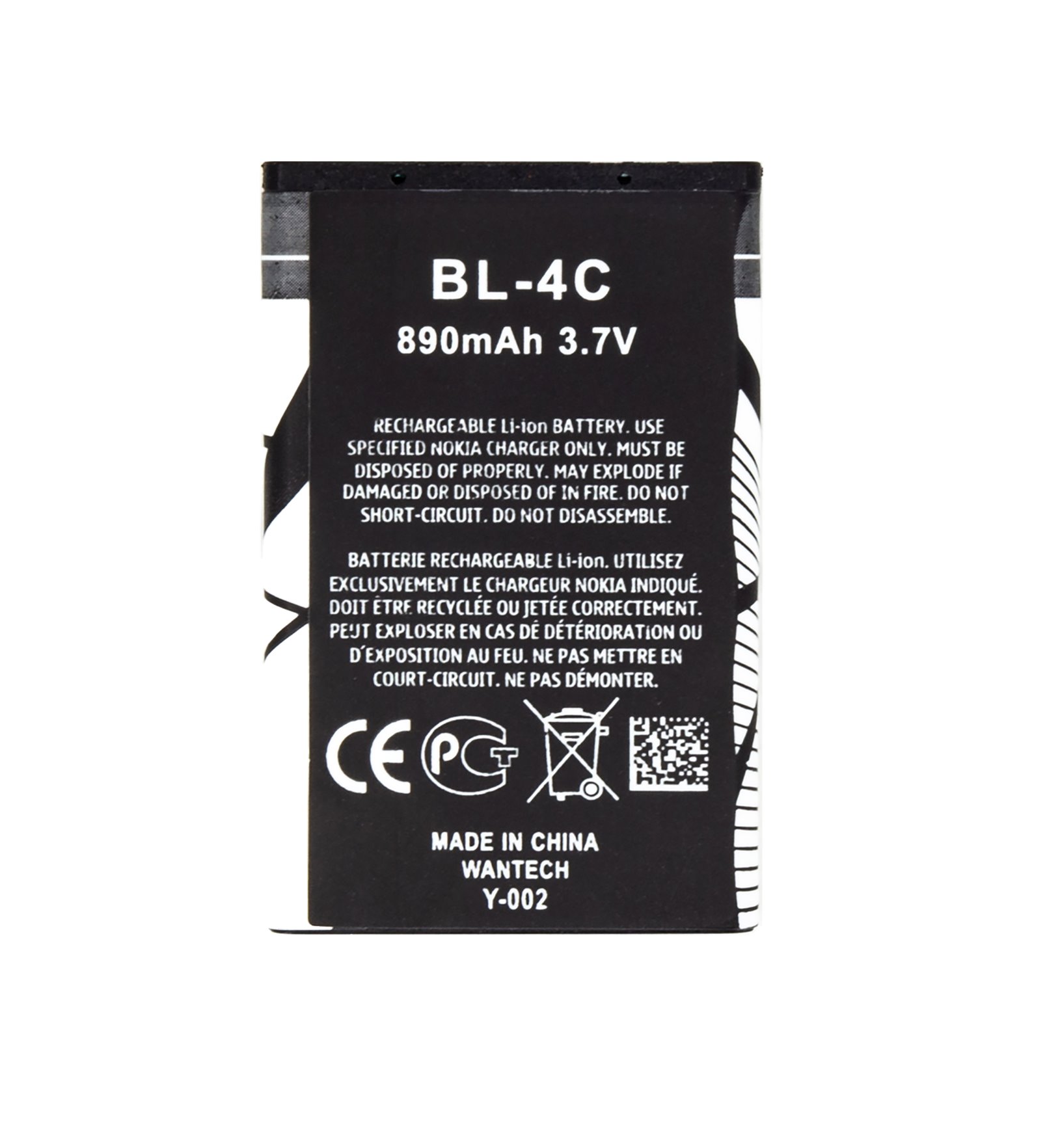 Obrázek Nokia BL-4C Baterie 890mAh Li-Ion (OEM)