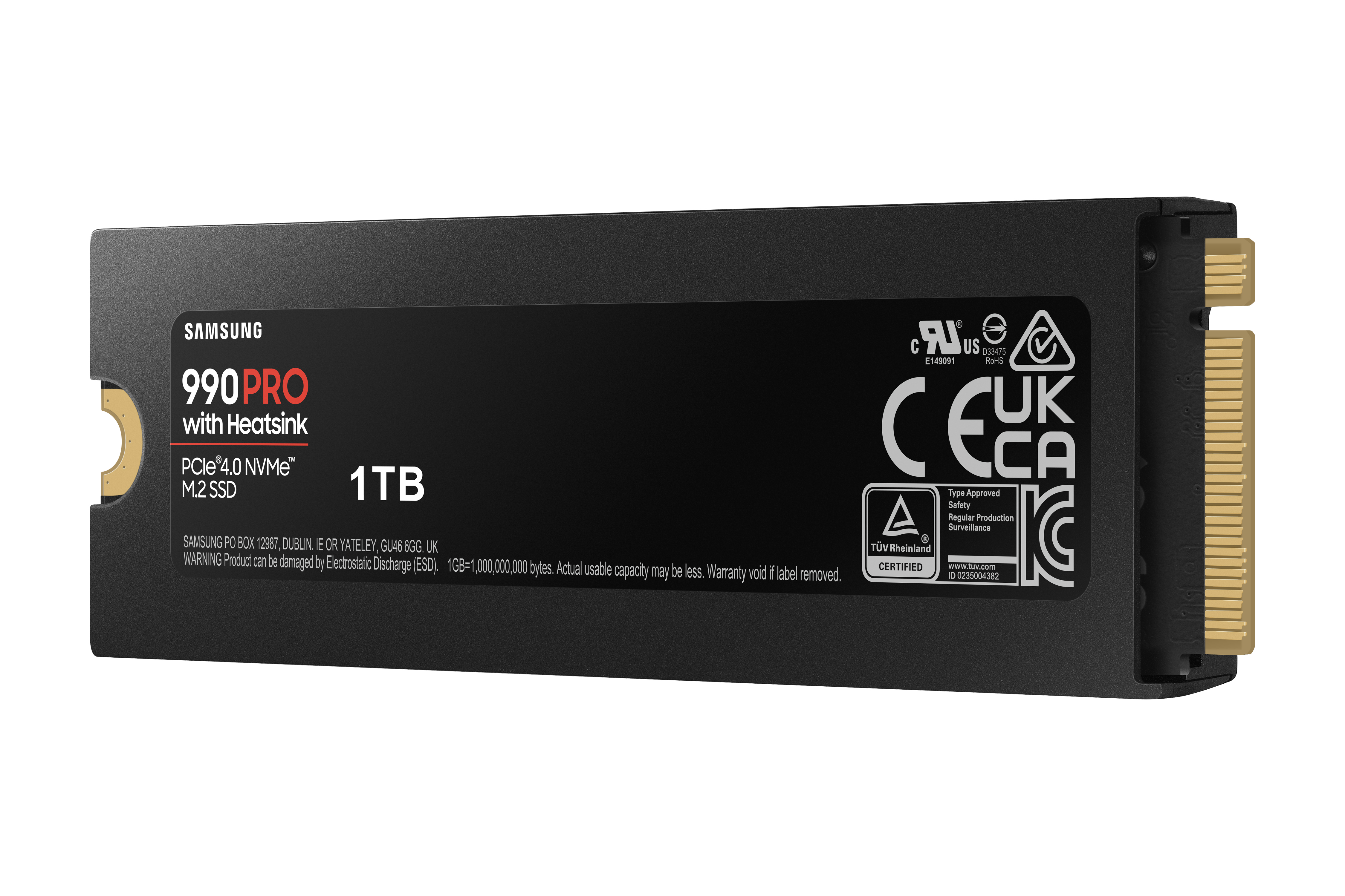 Obrázek Samsung 990 PRO/1TB/SSD/M.2 NVMe/Heatsink/5R