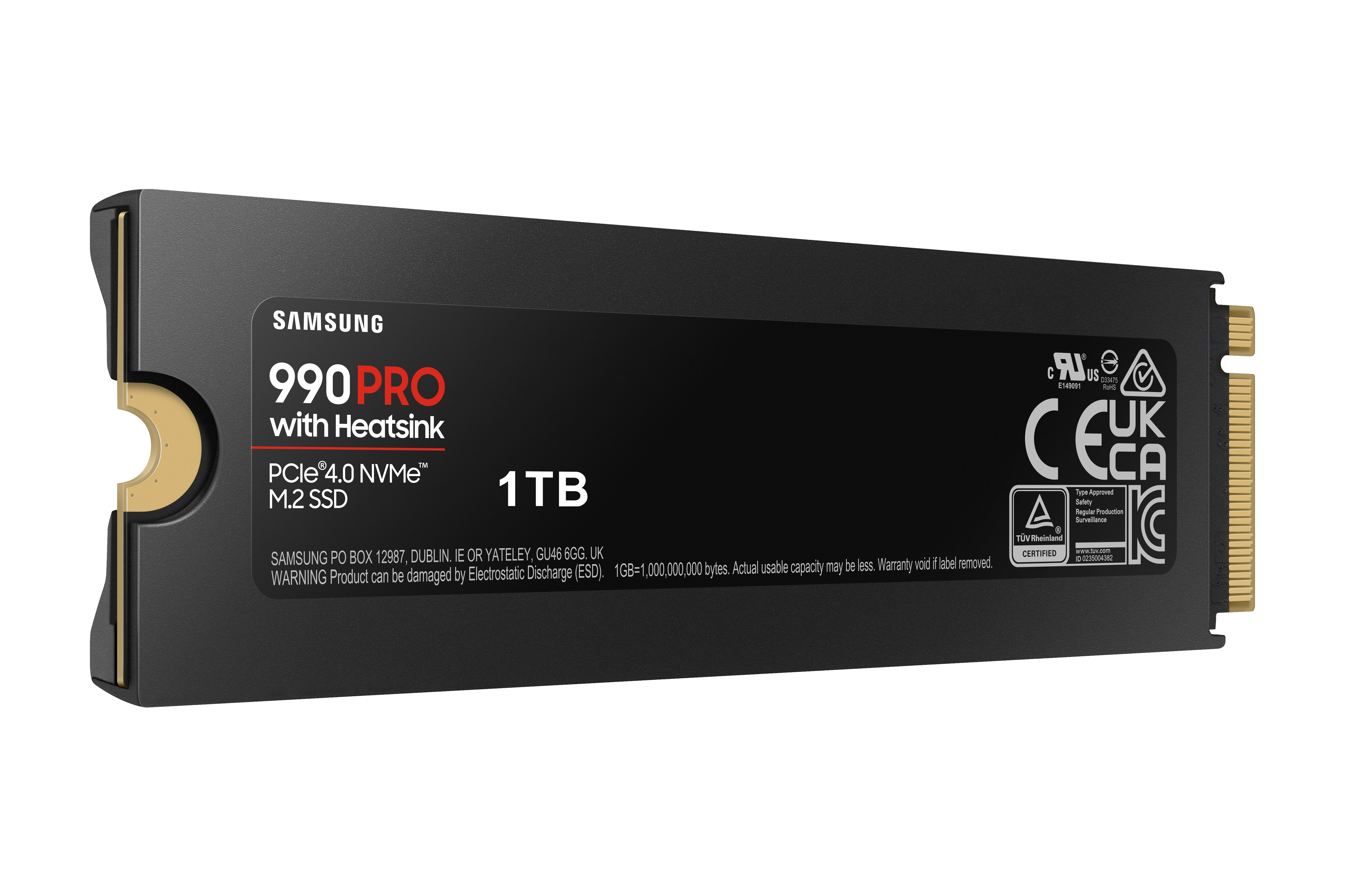 Obrázek Samsung 990 PRO/1TB/SSD/M.2 NVMe/Heatsink/5R