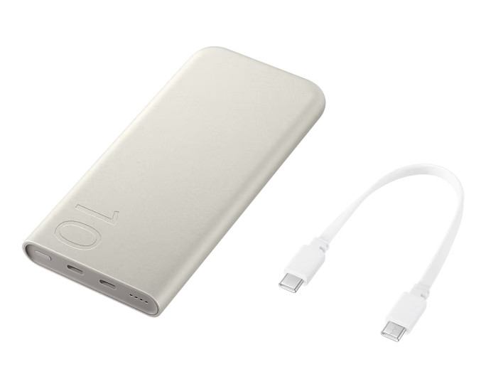 Obrázek Samsung Powerbanka 10,000 mAh s funkcí superrychlého nabíjení 25W, Beige