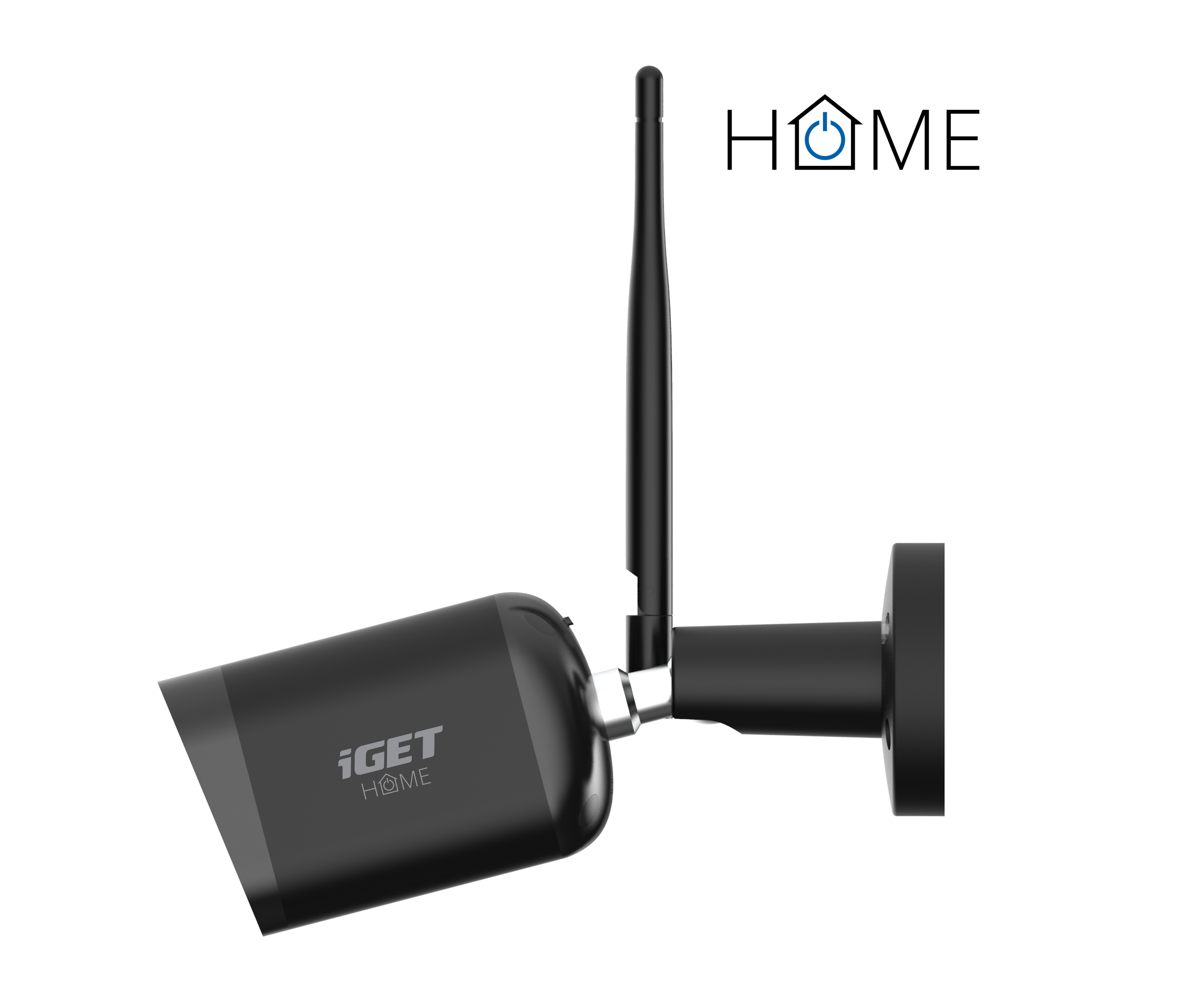 Obrázek iGET HOME Camera CS6 Black - WiFi IP FullHD 1080p kamera, noční vidění, dvoucestné audio, IP65