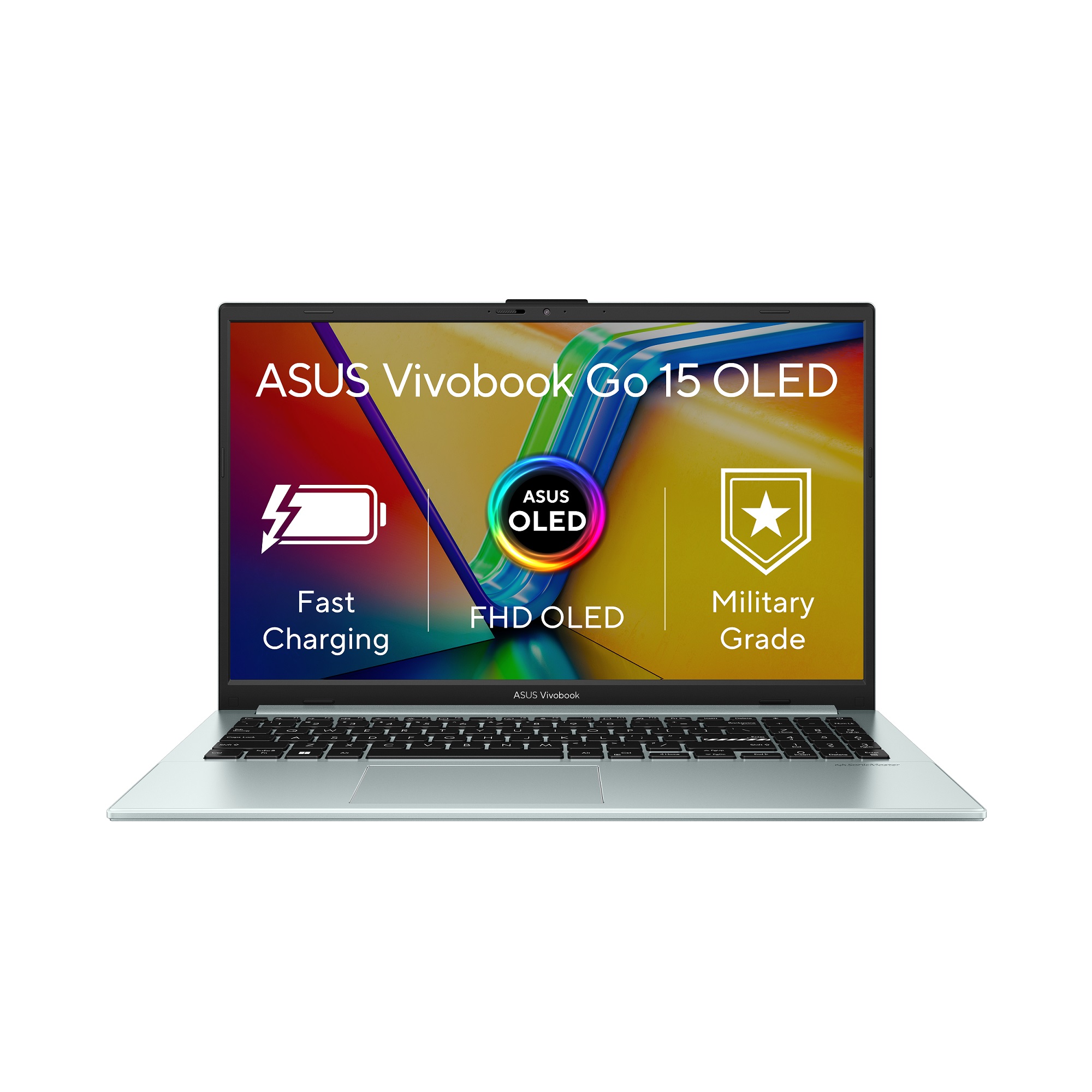 ASUS Vivobook Go 15 OLED/E1504FA/R5-7520U/15,6"/FHD/8GB/512GB SSD/AMD int/W11H/Green Grey/2R