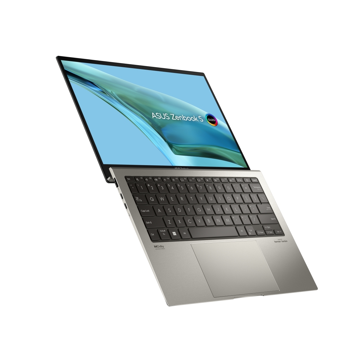 Obrázek ASUS Zenbook S 13 OLED/UX5304/i7-1355U/13,3"/2880x1800/16GB/1TB SSD/Iris Xe/W11H/Gray/2R - ROZBALENO