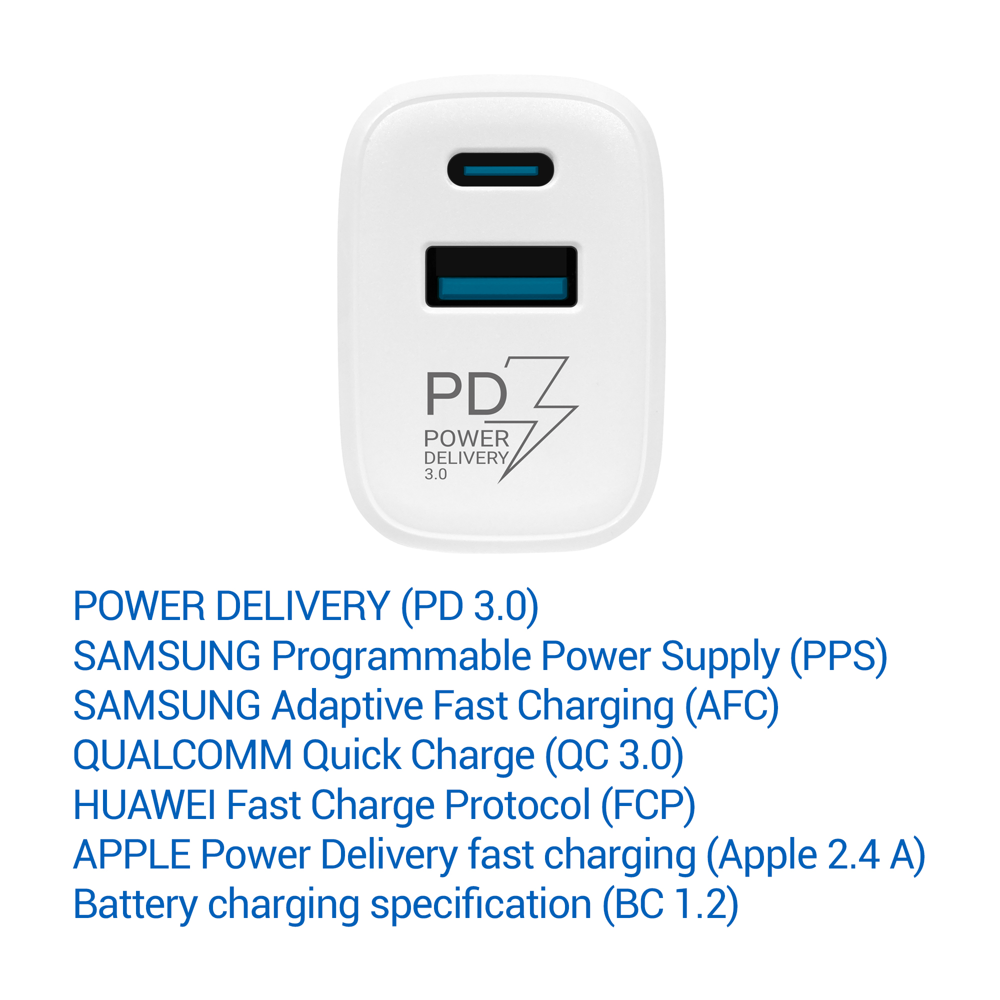 Obrázek TESLA Power Charger T220 25W PD 3.0/PPS (bílá)