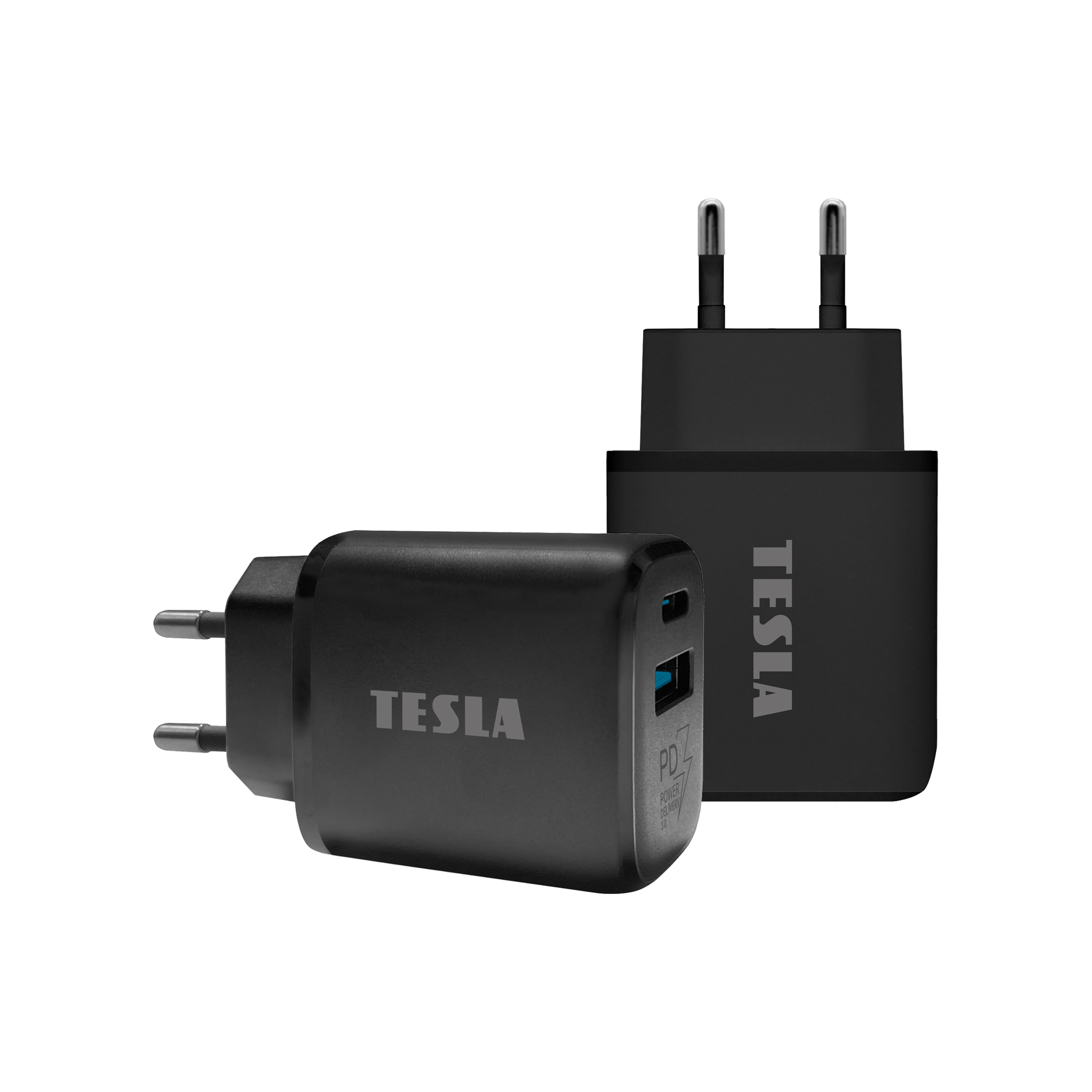 TESLA Power Charger T220 25W PD 3.0/PPS (černá)