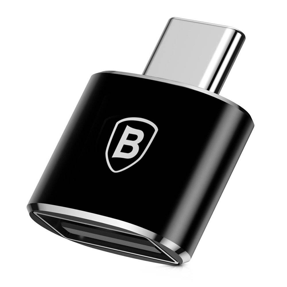 Obrázek Baseus CATOTG-01 Adaptér z USB-A na USB-C Black