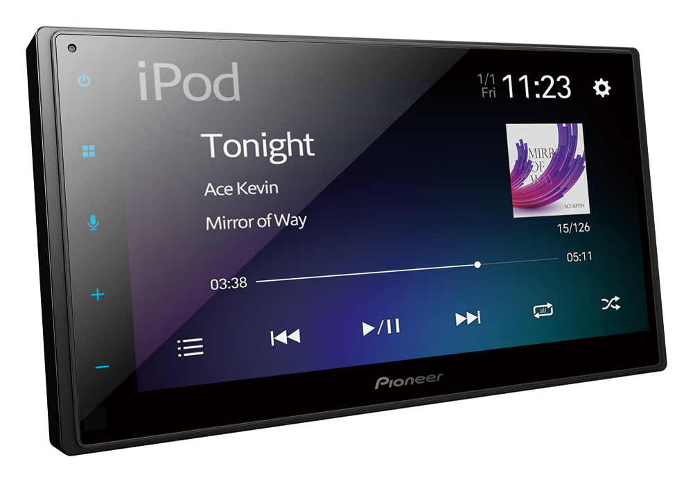 Obrázek Pioneer SPH-DA160DAB autorádio 2DIN, 6,8" LCD, DAB+, CarPlay, Android Auto, Bluetooth