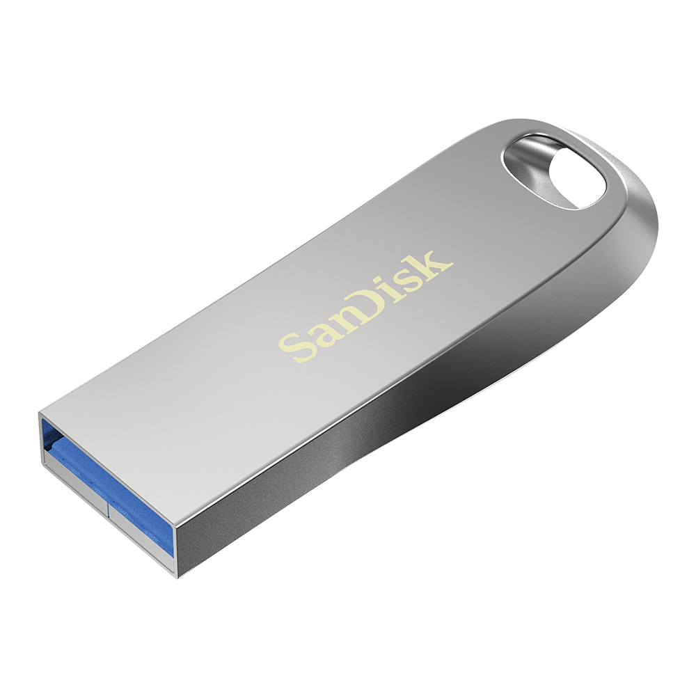 SanDisk Ultra Luxe/32GB/150MBps/USB 3.1/USB-A/Stříbrná