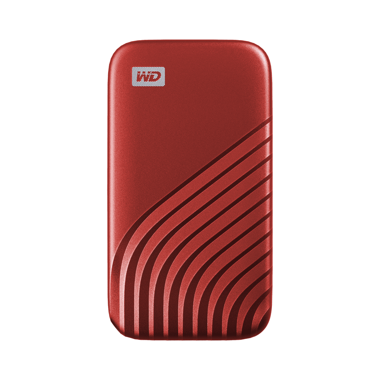 Obrázek WD My Passport/2TB/SSD/Externí/2.5"/Červená/5R