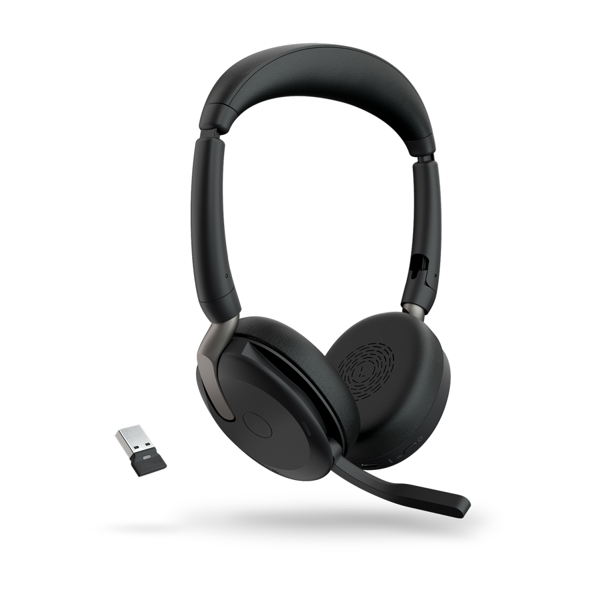 Obrázek Jabra Evolve2 65 Flex/Stereo/ANC/USB/BT-USB/Bezdrát/Černá