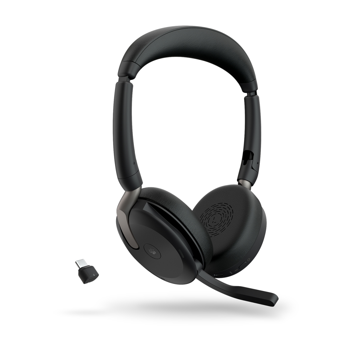 Obrázek Jabra Evolve2 65 Flex/Stereo/ANC/USB-C/BT-USB/Bezdrát/MS/Černá