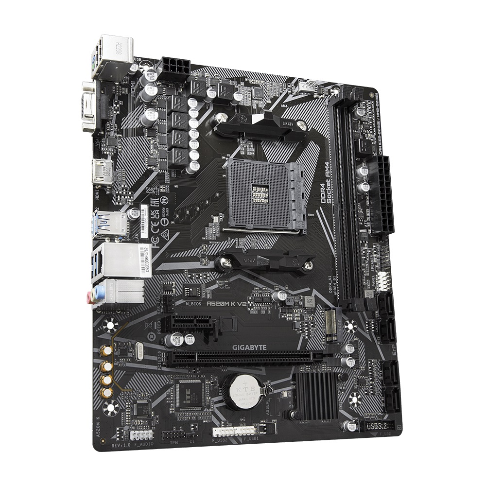 Obrázek GIGABYTE A520M K V2/AM4/mATX