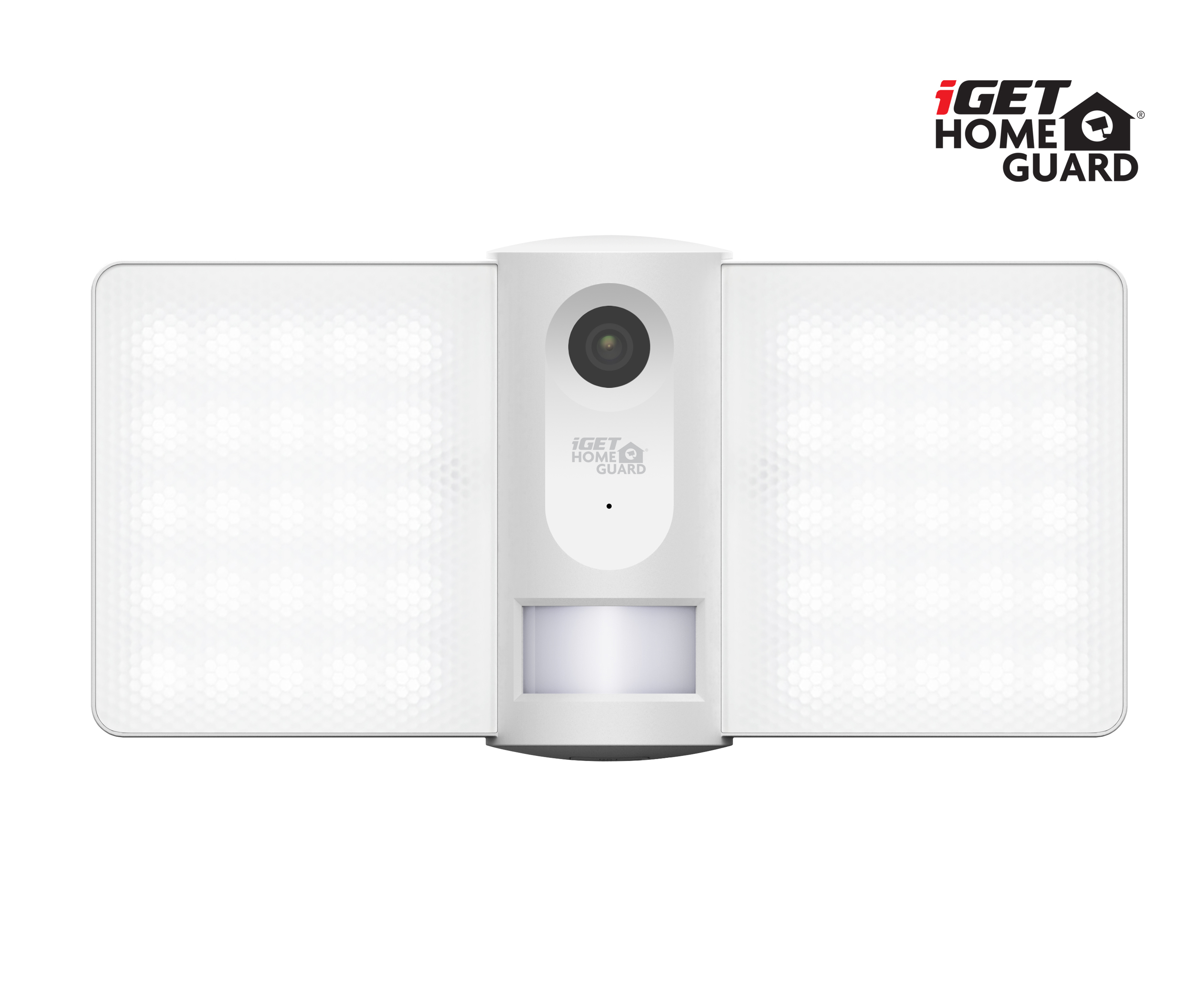 Obrázek iGET HGFLC890 - WiFi venkovní IP FullHD 1080p kamera s LED světlem a zvukem, IP66, 230V, siréna