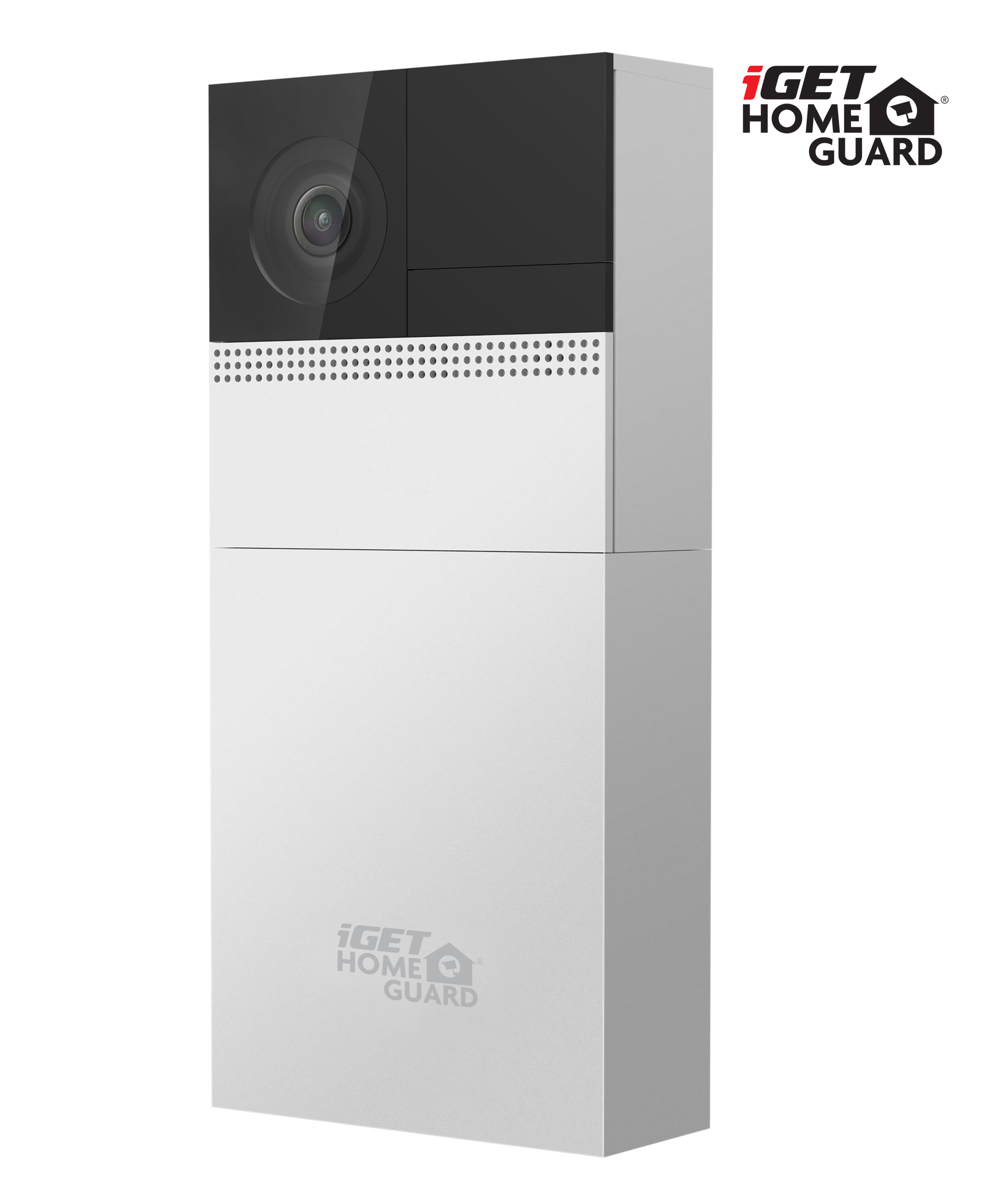 Obrázek iGET HOMEGUARD HGBVD853 - WiFi bateriový videozvonek, FullHD, obousměrný zvuk, PIR senzor, 6700 mAh